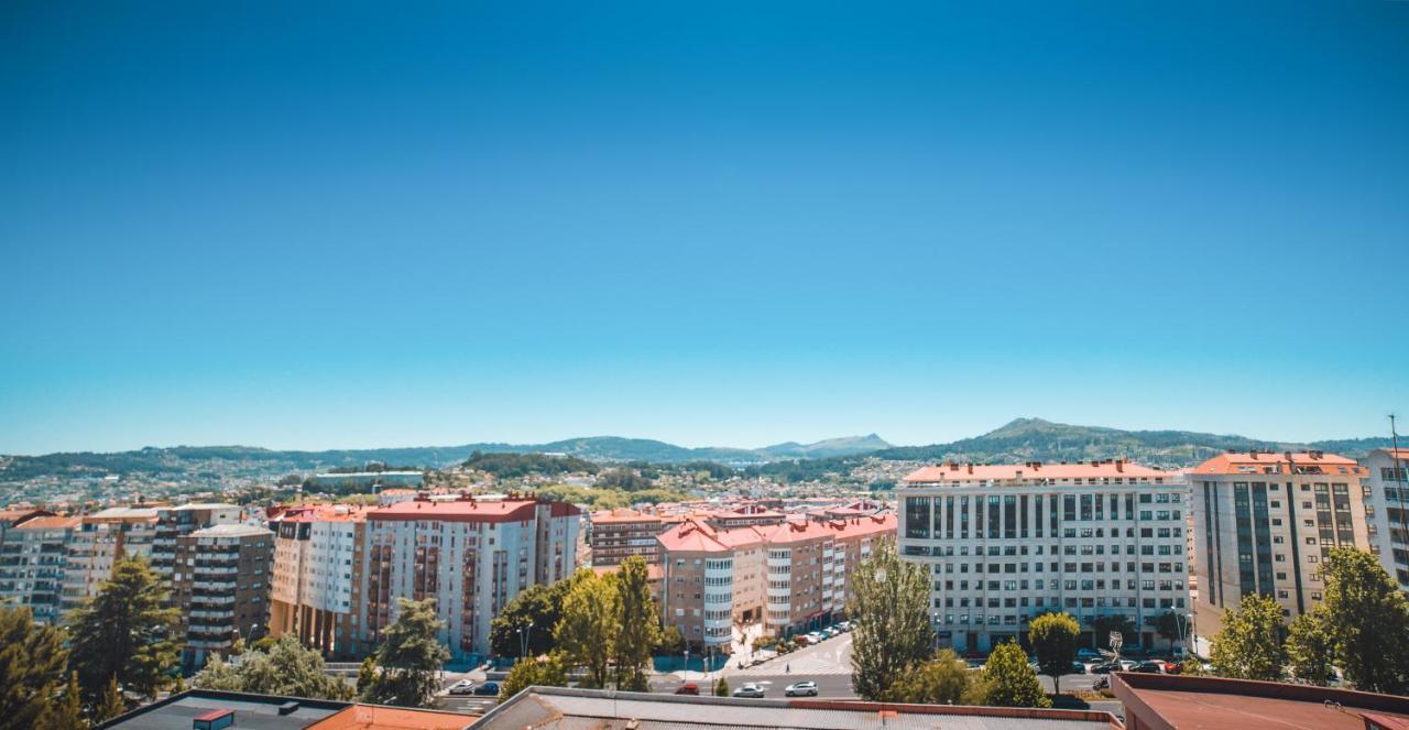 Ferienwohnung Atico Con Vistas Entre Centro Y Playa Vigo Exterior foto