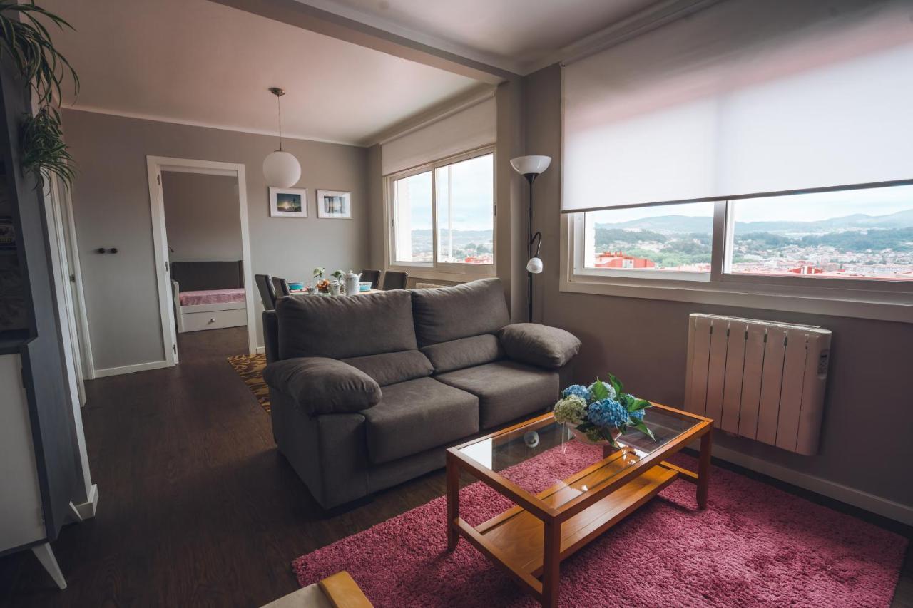 Ferienwohnung Atico Con Vistas Entre Centro Y Playa Vigo Exterior foto
